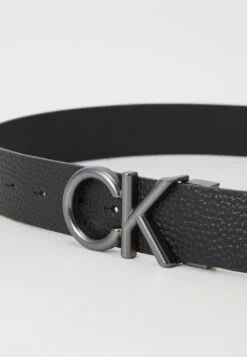 Calvin Klein HALLMARK LOGO - Belt - Black/matte Gunmetal -Stock X a8a1be18c5824900b7514c6ff8fd280e