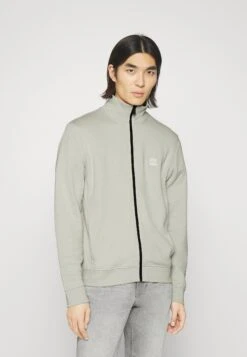 Boss Zestart - Zip-Up Sweatshirt - Light/Pastel Grey