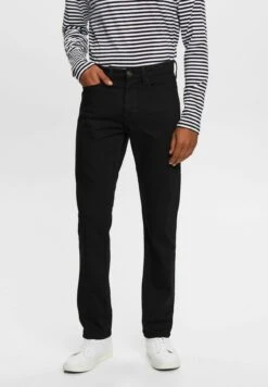 ESPRIT Straight Leg Jeans - Black Rinse