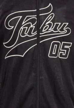FUBU Varsity Striped Track Jacket Unisex - Training Jacket - Black -Stock X a91d1491306c4a34957d5a919dd48762