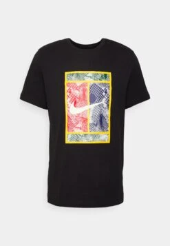 Nike Performance Court Tee Heritage - Print T-Shirt - Black -Stock X a93b8fc43ba74e2f98fee65e4288897b
