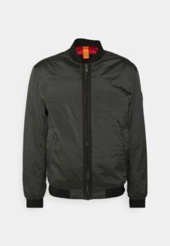 Boss Overse - Bomber Jacket - Dark Grey -Stock X a9c51572fc0e4527bee158981ae718a6