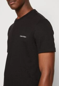 Calvin Klein Micro Logo Regular Fit 2 Pack- Basic T-Shirt - White/Black -Stock X a9d5a912b51b4d33b48c88068ea3f59d