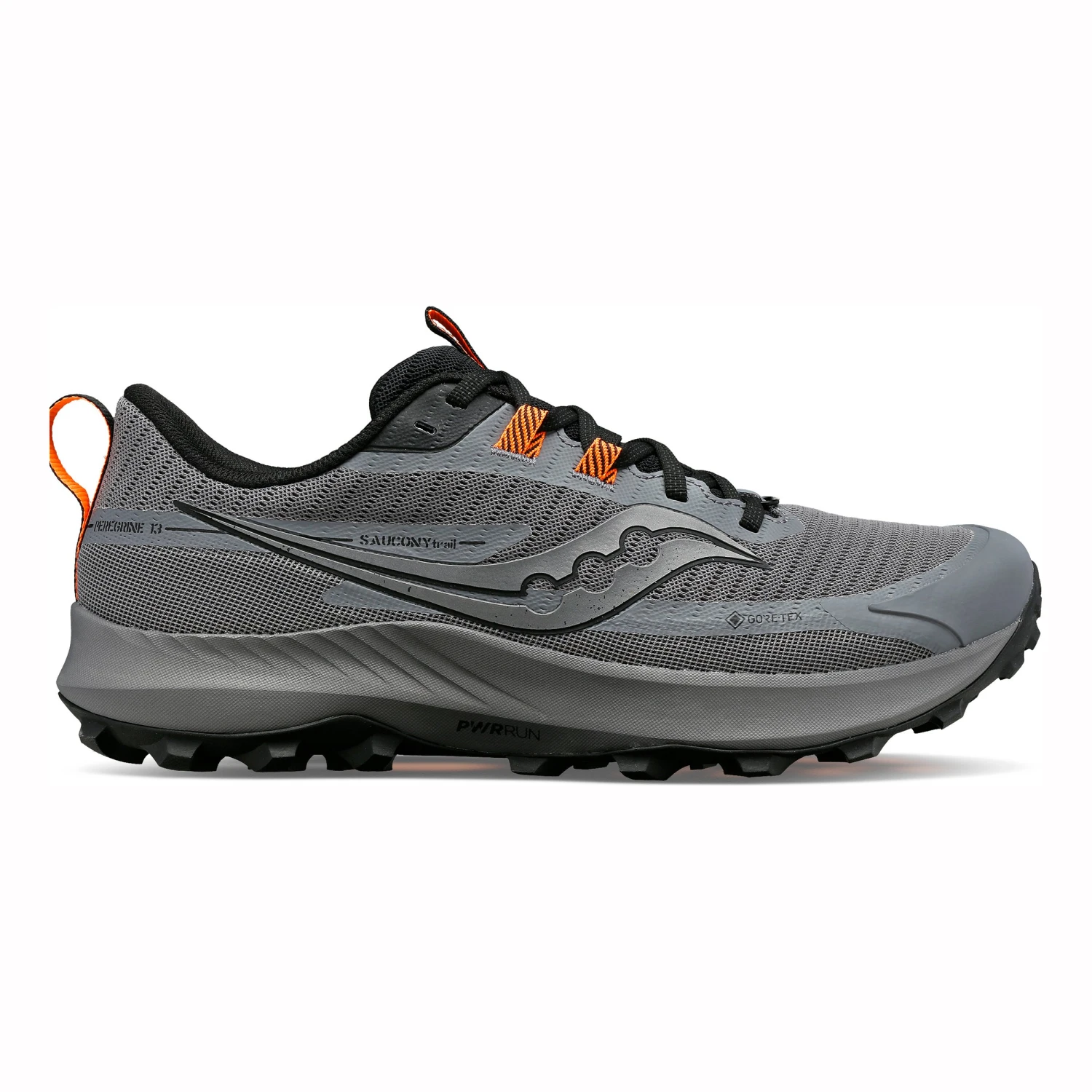 Saucony Peregrine Gtx - Trail Running Shoes - Gravel/Black 3 Saucony Peregrine Gtx - Trail Running Shoes - Gravel/Black