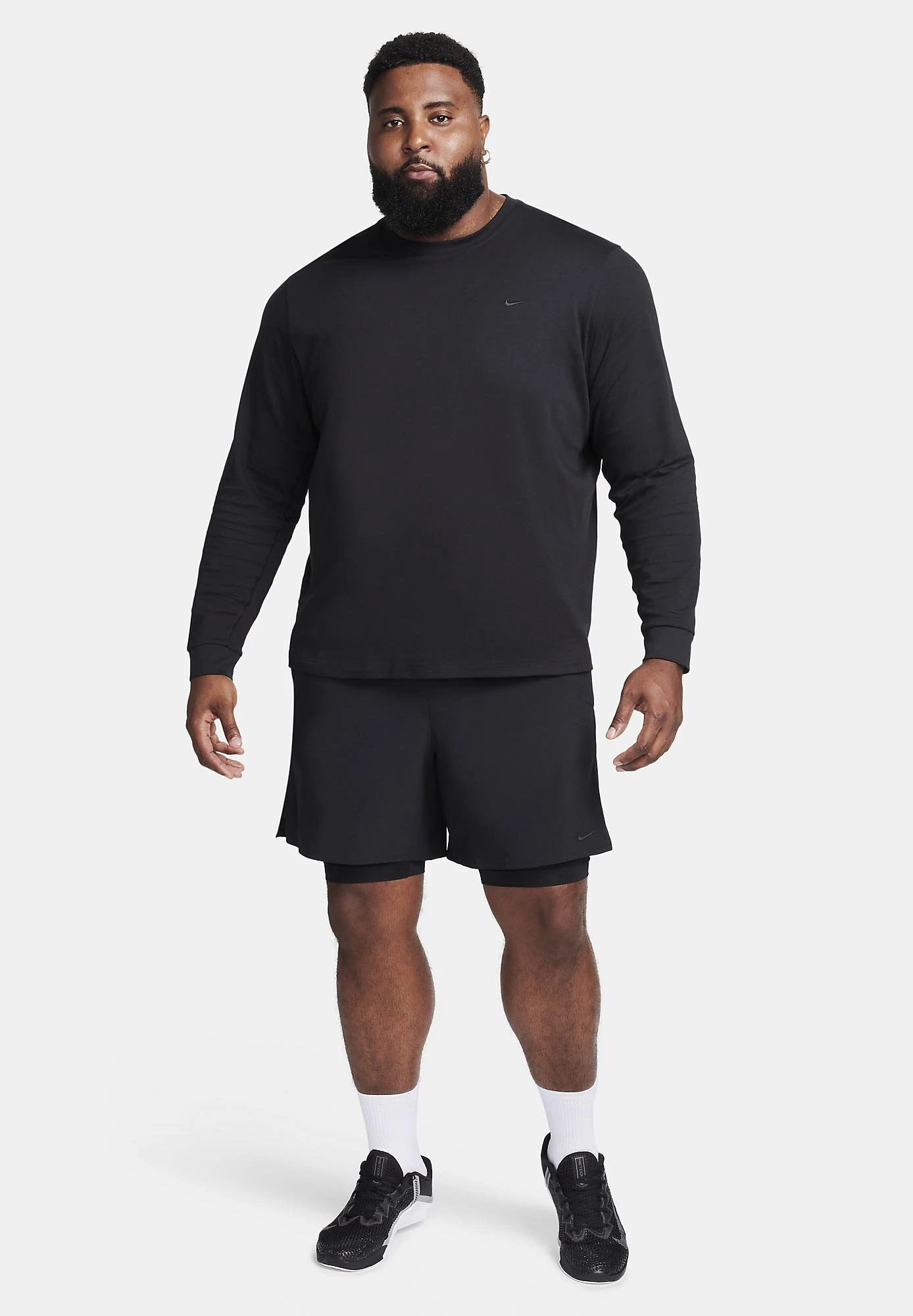 Nike Performance PRIMARY TOP - Long Sleeved Top - Black Black 4 Nike Performance PRIMARY TOP - Long Sleeved Top - Black Black - Image 2