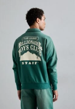 Billionaire Boys Club COUNTRY LOUNGE QUARTER ZIP CREWNECK - Sweatshirt - Green -Stock X aa9d0a148a744ee4a835a5bd66e8e310