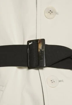 Neil Barrett Reversible - Trenchcoat - Black/Ivory -Stock X ab14f4ba7ff5418a89f000ee266c5df3