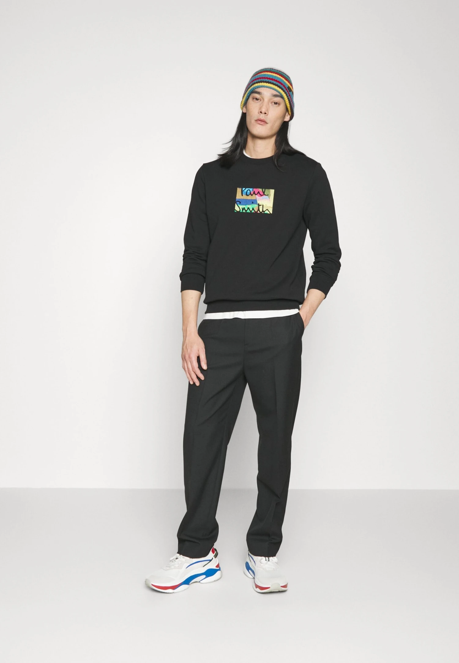 PAUL SMITH Embroidered - Sweatshirt - Black 4 PAUL SMITH Embroidered - Sweatshirt - Black - Image 2