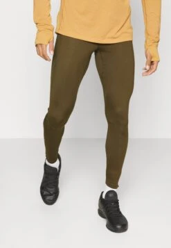 Puma Seasons Brushed- Leggings - Deep Olive
