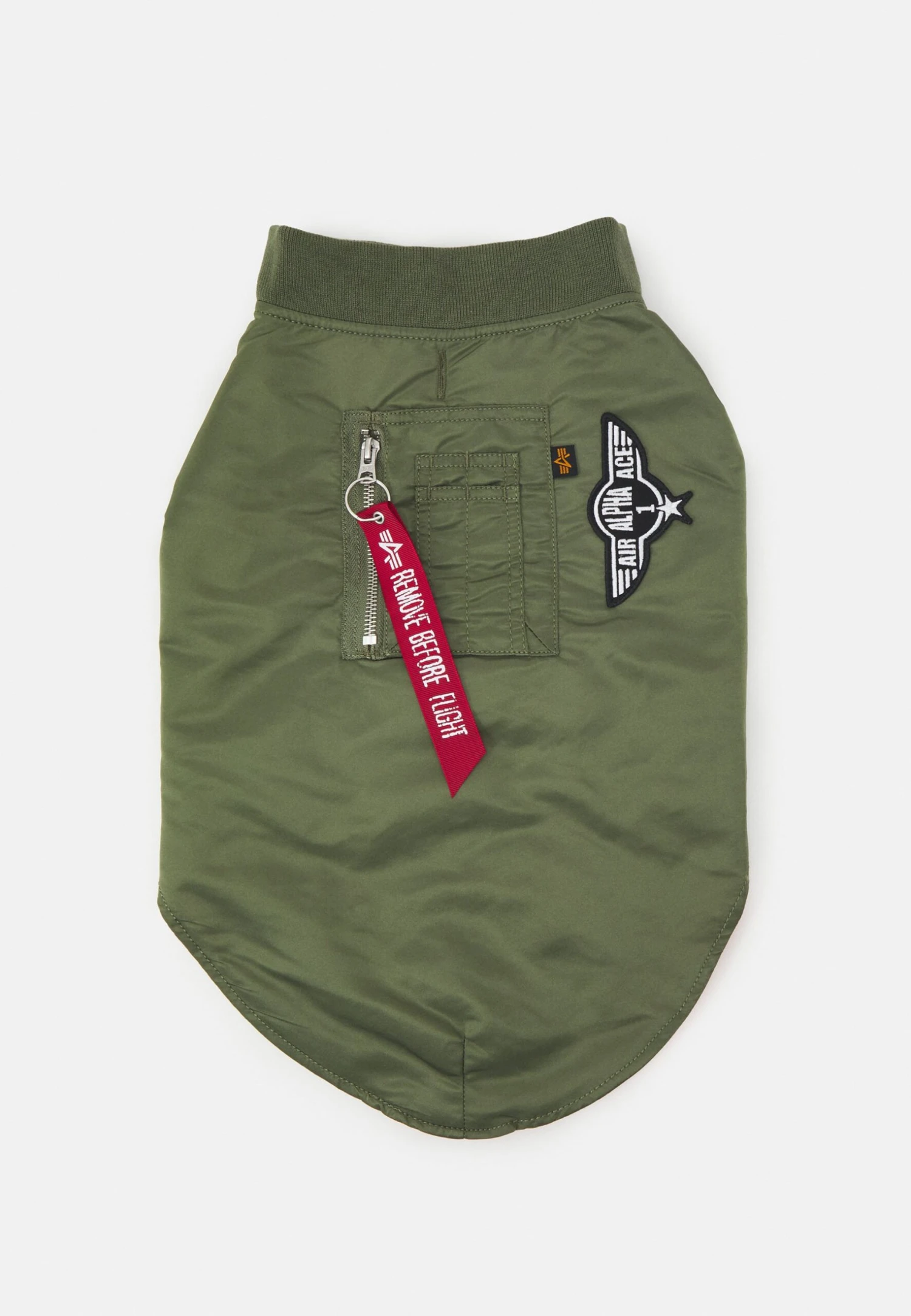 Alpha Industries Dog Ma-1 Flight Jacket - Other Accessories - Sage Green 4 Alpha Industries Dog Ma-1 Flight Jacket - Other Accessories - Sage Green - Image 2