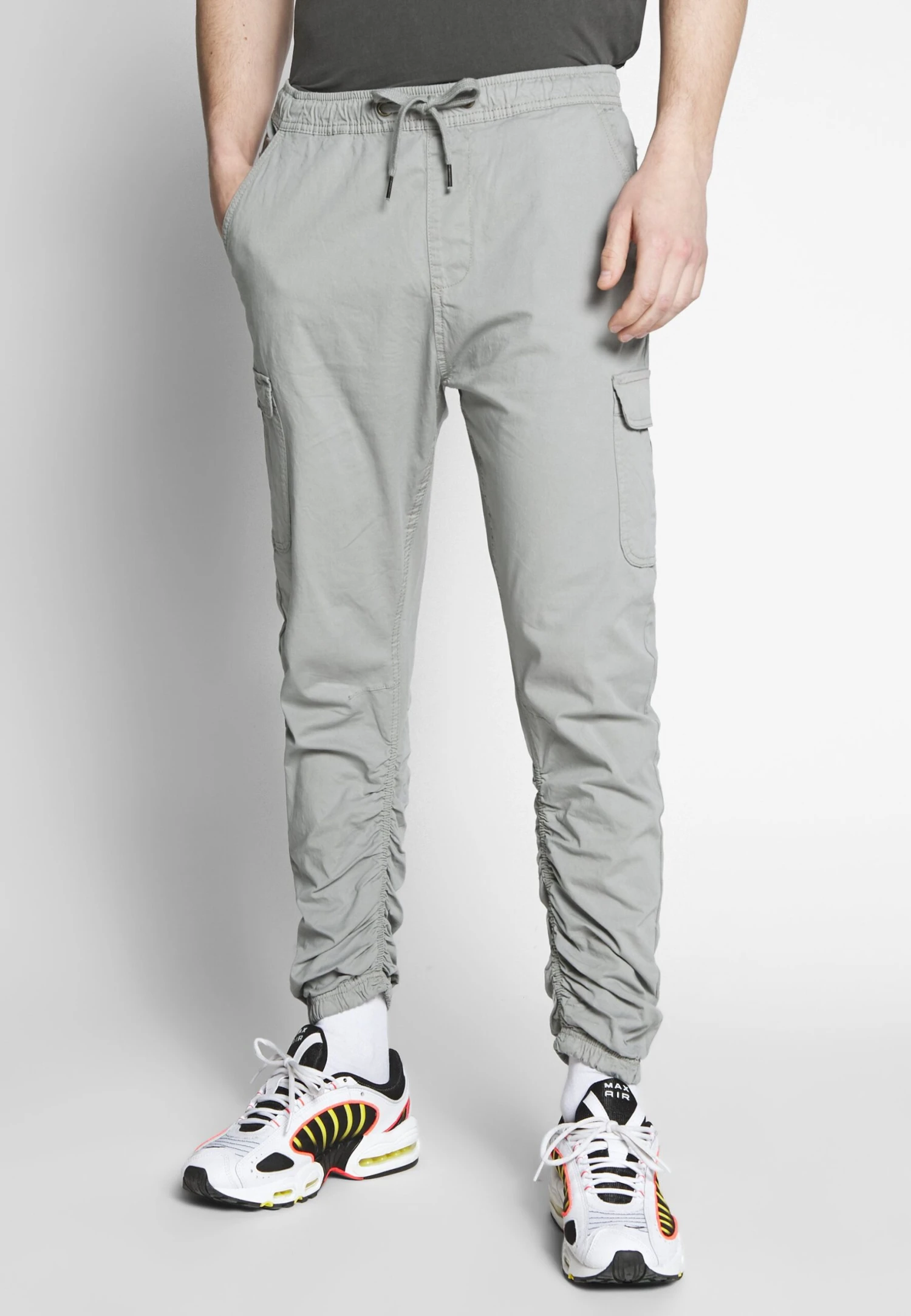 Indicode Jeans Lakeland - Cargo Trousers - Light Grey 3 Indicode Jeans Lakeland - Cargo Trousers - Light Grey
