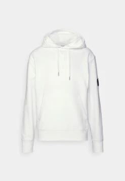 Calvin Klein Jeans Badge Hoodie - Sweatshirt - Bright White -Stock X adb44978a698476db920db0c704194f6