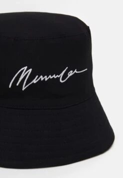 Mennace Signature Bucket Hat Signature Unisex - Hat - Black -Stock X ae0fa9485bf34546bd071bbb300e973b