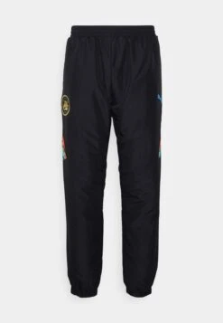 Puma Olympique De Marseille X Africa Patterns Track Pants - Club Wear - Black/Bleu Azur -Stock X ae52a1112ee2408fb523a8b698d3db7e