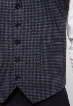 Lindbergh Houndtooth Waistcoat - Waistcoat - Navy -Stock X aece7726b6fc476086b319412804f1d0