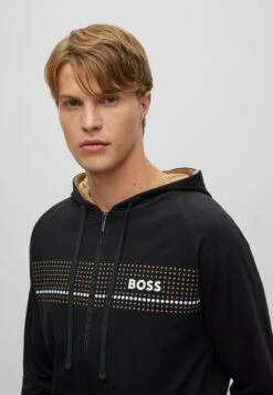 Boss Authentic - Zip-Up Sweatshirt - Black One -Stock X aed742c6f23d4290a288784883b758e6