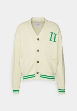 Les Deux Forrest Intarsia Cardigan - Cardigan - Ivory/Green -Stock X aeeedc30bac945fa8bac809c5d716d4e