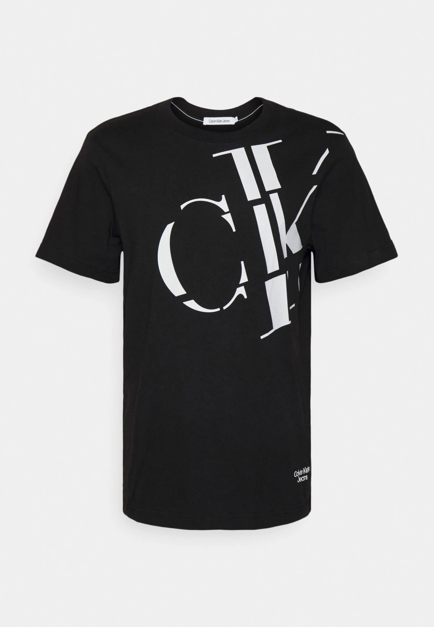 Calvin Klein Jeans Scattered Logo Tee Unisex - Print T-Shirt - Black 3 Calvin Klein Jeans Scattered Logo Tee Unisex - Print T-Shirt - Black