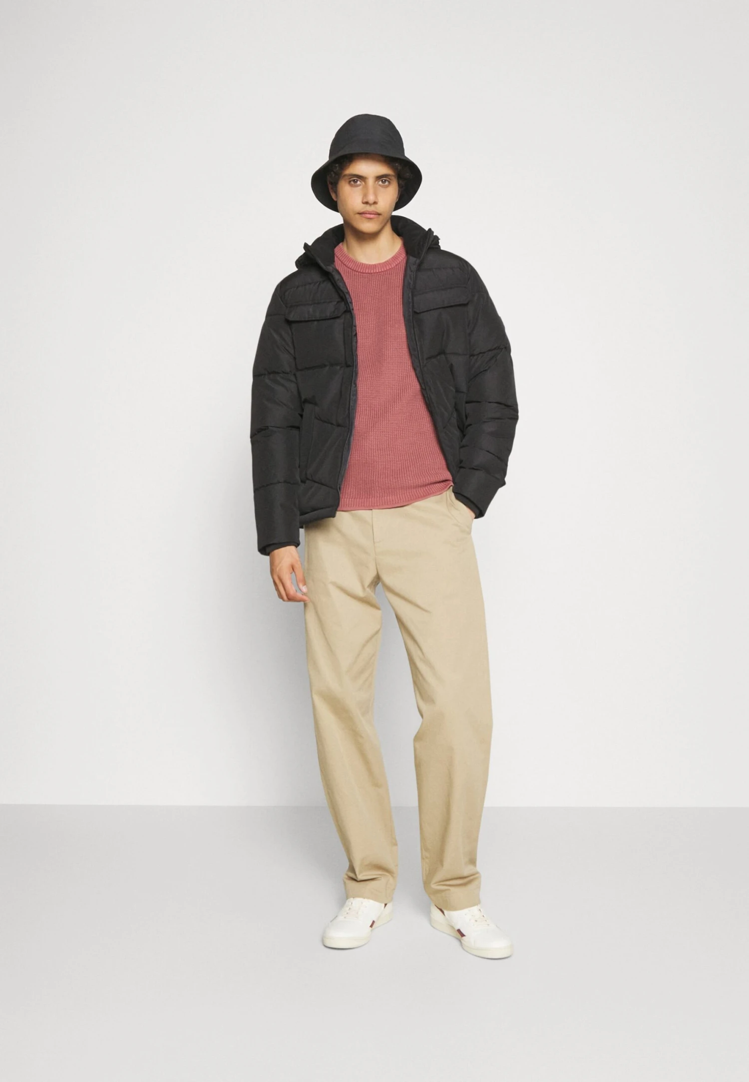 Pepe Jeans Dean Crew Neck - Jumper - Crushed Berry 4 Pepe Jeans Dean Crew Neck - Jumper - Crushed Berry - Image 2