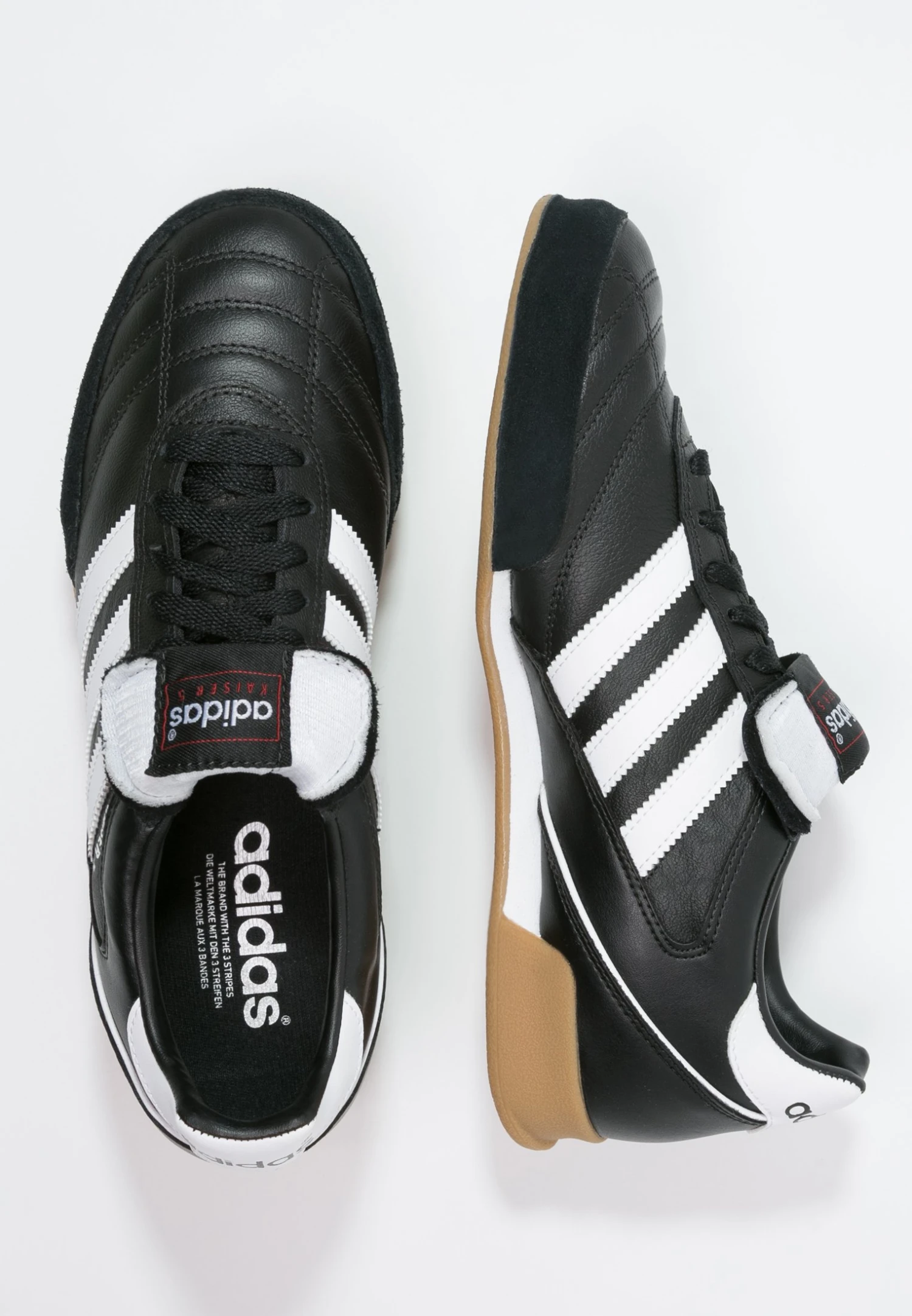 ADIDAS PERFORMANCE Kaiser 5 Goal - Indoor Football Boots - Black/Running White 4 ADIDAS PERFORMANCE Kaiser 5 Goal - Indoor Football Boots - Black/Running White - Image 2