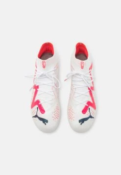 Puma Future Ultimate Mg - Moulded Stud Football Boots - White/Black/Fire Orchid -Stock X b0b2f80d02f44cef9d57500399d6f412
