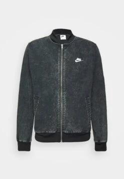 Nike Sportswear Club - Bomber Jacket - Black/White -Stock X b0c3fd3a97e743c689317b8bf70cf194