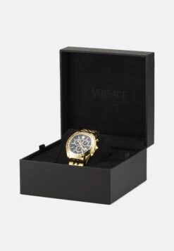 VERSACE CHRONO MASTER - Chronograph Watch - Black/gold-coloured -Stock X b0d7dc554fab45d584d420d700ea80b5