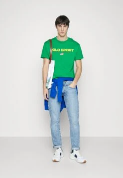 Classic Fit Polo Sport Jersey T-Shirt - Print T-Shirt - Stem -Stock X b12d4f129b0941388779ffc2f7976325