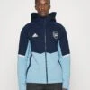 ADIDAS PERFORMANCE Arsenal London Anthem- Training Jacket - Collegiate Navy/Clear Blue -Stock X b16f1975deb14c1b81af42957e16483d