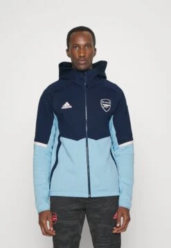 ADIDAS PERFORMANCE Arsenal London Anthem- Training Jacket - Collegiate Navy/Clear Blue