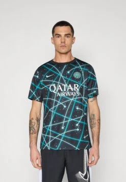 Nike Performance INTER MILAN ACADEMY PRO - Football Shirt - Black/hyper Turquoise/dusty Cactus