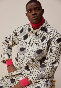 Henrik Vibskov Wheel Padded Jacket - Light Jacket - White Birdie