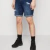 Redefined Rebel Stockholm- Denim Shorts - Deep Indigo