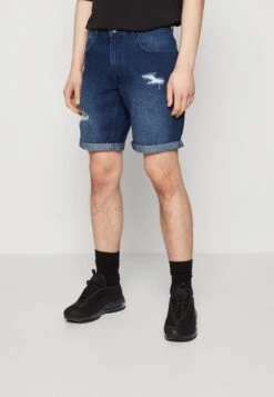 Redefined Rebel Stockholm- Denim Shorts - Deep Indigo