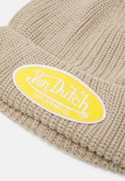 Von Dutch Fisherman Unisex - Beanie - Beige -Stock X b3070ecda7ae4c1b9fc78fb4e95b67d4