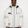 GRIMEY Unisex Snow Fox Jacket - Light Jacket - White -Stock X b32af3c9a8d545d19b9b7c1ada7c9cca