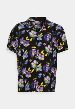 BRAVE SOUL Shirt - Black/Multi Clour Print -Stock X b37996a98edd4b47aa792cfcc6d2303b