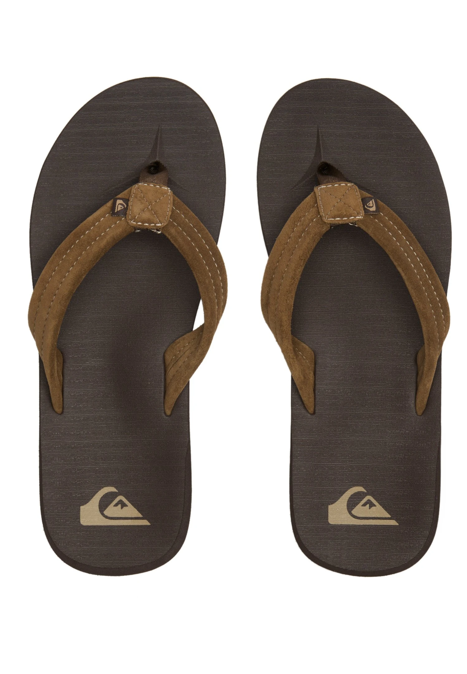 Quiksilver CARVER CORE - T-bar Sandals - Brown 5 Quiksilver CARVER CORE - T-bar Sandals - Brown - Image 3