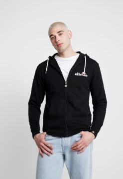 Ellesse Briero - Zip-Up Sweatshirt - Black -Stock X b4542d5fa8b14d5a82b20abd36e615a2
