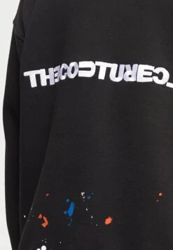 Paint Splattered Oversized Hoodie Unisex- Hoodie - Black -Stock X b468635146c4437bb394c73d0bb14a34