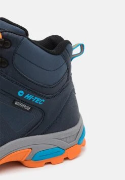 Hi-Tec Raven Mid Wp - Hiking Shoes - Light Navy/Navy/Orange/Sapphire -Stock X b46e9e934c3d46ea99b3665764673633