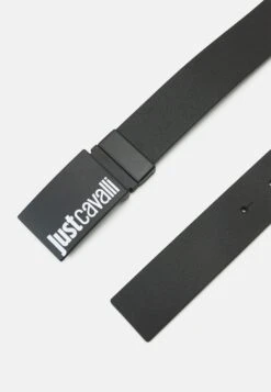 JUST CAVALLI Cintura Logo Smalto - Belt - Black -Stock X b578e4b6bd51443794ac0d0b0fd6bdff