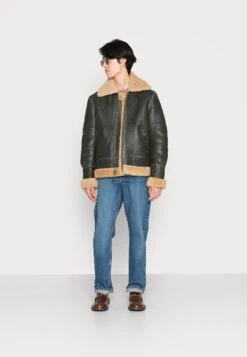 Schott Winter Jacket - Kaki/Beige 8 Schott Winter Jacket - Kaki/Beige -Stock X b60eca8769dc4680b6a4af19f62f492c