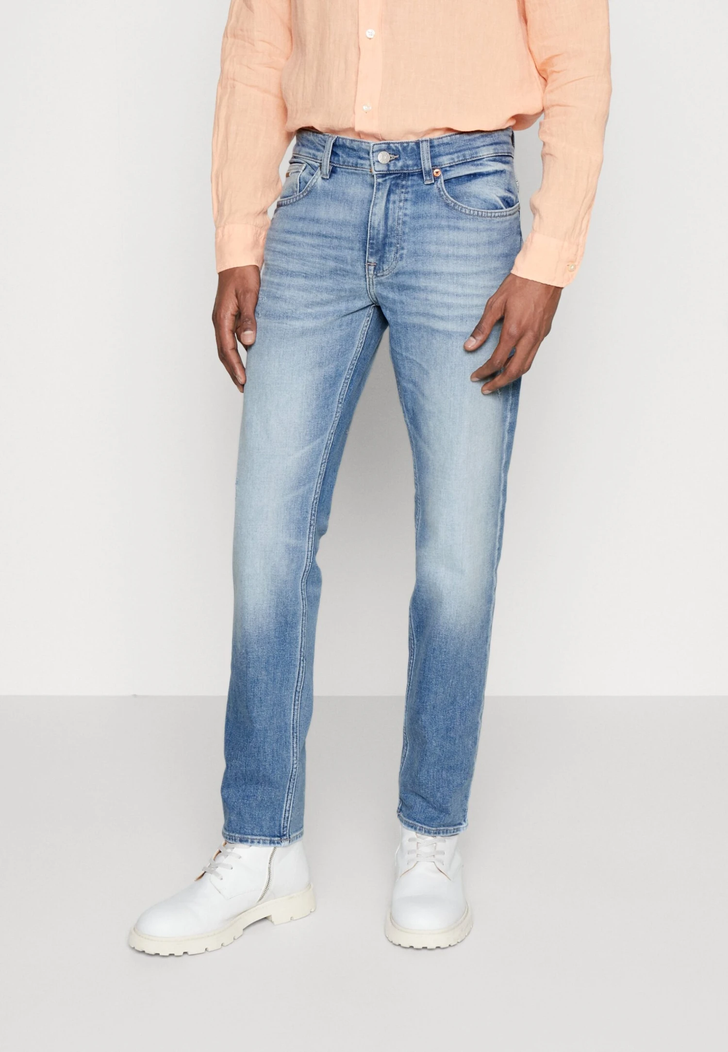 Boss Delaware - Slim Fit Jeans - Turquoise/Aqua 3 Boss Delaware - Slim Fit Jeans - Turquoise/Aqua