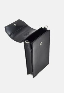 Vivienne Westwood Shiny Patent Phone Bag Unisex - Across Body Bag - Black -Stock X b7033b4c6f1e465bbca99950e678eb33