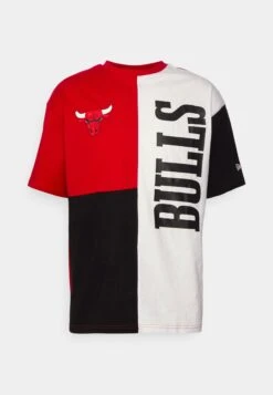NEW ERA Nba Cut And Sew Tee Chicago Bulls - Club Wear - Red -Stock X b72ddac5babf441b93e92baa9d5cc254