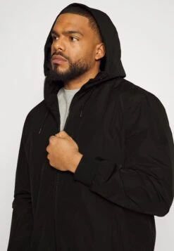 Only & Sons Onsgavin Life Hood Jacket - Summer Jacket - Black -Stock X b7622a4fac2242b3a3273ecfe83c76a8