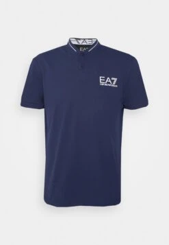 EA7 Emporio Armani Tennis Club Serafino - Polo Shirt - Navy Blue -Stock X b7d31d18af5745059a1021648453a591