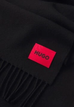 Hugo JUSTER UNISEX - Scarf - Black -Stock X b7e2413224a4472fbd40e06dc3335e43