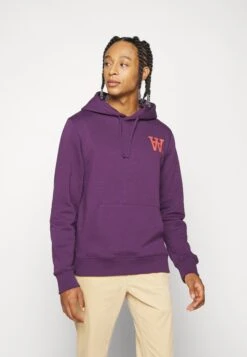 Wood Wood Ian Hoodie - Sweatshirt - Purple -Stock X b84682f7542a452e808b7af26d67af18